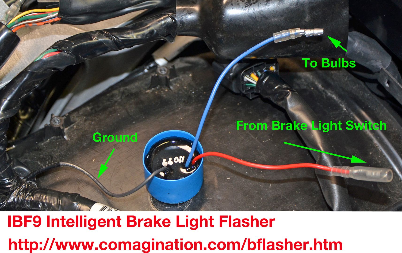 IBF9 Brake Light Flasher Install on GL1800 GL1800Riders Forums